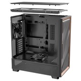 Antec FLUX boîtier midi tower Noir | 2x USB-A | 1x USB-C | Window
