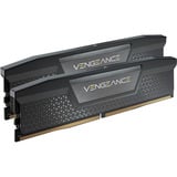 Corsair 64 Go DDR5-6000 (2x 32 Go) Dual-Kit, Mémoire vive Noir, CMK64GX5M2D6000C40, Vengeance, XMP 3.0