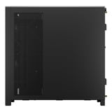 Corsair FRAME 5000D WOOD RS boîtier midi tower Noir/bois | 3x USB-C | Window