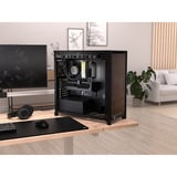 Corsair FRAME 5000D WOOD RS boîtier midi tower Noir/bois | 3x USB-C | Window