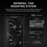 Corsair FRAME 5000D WOOD RS boîtier midi tower Noir/bois | 3x USB-C | Window