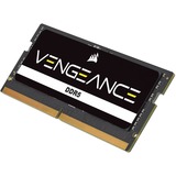 Corsair Vengeance 16 Go DDR5-5600 (1x 16 Go) mémoire PC portable Noir, CMSX16GX5M1A5600C48, SO-DIMM