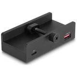 DeLOCK USB 5 Gbps avec 3 ports 2 x USB Type-A, 1 x USB Type-C™ , Hub USB Noir