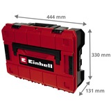 Einhell Einh E-Case S-F incl. grid foam, Boîte à outils Noir/Rouge