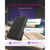 ICY BOX IB-CR602M-C31, Boîtier disque dur Noir