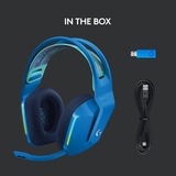 Logitech G733 LIGHTSPEED Wireless RGB casque gaming over-ear Bleu, PC, PlayStation 4