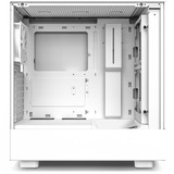 NZXT H5 Flow boîtier midi tower Blanc (mat) | 1x USB-A | 1x USB-C | Verre Trempé