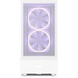 NZXT H5 Flow boîtier midi tower Blanc (mat) | 1x USB-A | 1x USB-C | Verre Trempé