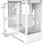 NZXT H5 Flow boîtier midi tower Blanc (mat) | 1x USB-A | 1x USB-C | Verre Trempé