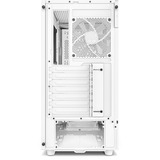 NZXT H5 Flow boîtier midi tower Blanc (mat) | 1x USB-A | 1x USB-C | Verre Trempé