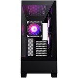 Phanteks XT View boîtier midi tower Noir | 1x USB-A | 1x USB-C | RGB | Window