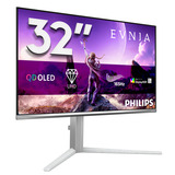 Philips  31.5" 4K UHD Moniteur gaming  Blanc