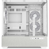Sharkoon  boîtier mini tower Blanc | 2x USB-A | 1x USB-C | RGB | Verre Trempé