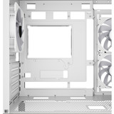 Sharkoon  boîtier mini tower Blanc | 2x USB-A | 1x USB-C | RGB | Verre Trempé