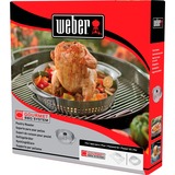 Weber Support de cuisson pour poulet, Panier de gril Acier inoxydable