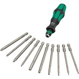 Wera 9532 kit d'atelier d'outils à chaîne, Set d'outils Noir/Vert, 20 pièces