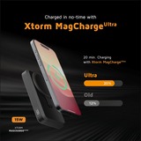 Xtorm Fuel Series 5, powerbank magnétique, 10 000 mAh Noir, USB-C, MagSafe