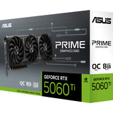 ASUS PRIME GeForce RTX 5060 Ti OC 8G, Carte graphique 3x DisplayPort, 1x HDMI