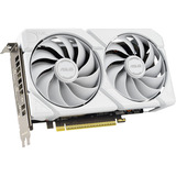 ASUS Radeon RX 9060 XT DUAL White Edition 16Go, Carte graphique Blanc, RDNA4, GDDR6, 2x DisplayPort, 1x HDMI 2.1