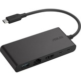 ASUS Station d'accueil double 4K USB-C, Hub USB Noir