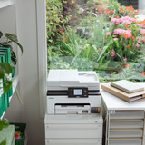 Canon MAXIFY GX2051 Imprimante jet d'encre couleur avec MegaTank rechargeable, Imprimante multifonction Blanc, impression, copie, numérisation, fax, Wi-Fi