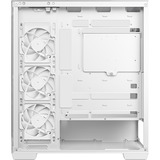 DeepCool CG580 4F WH V2 boîtier midi tower Blanc | 2x USB-A | 1x USB-C | RGB | Verre Trempé