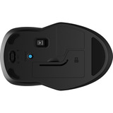 HP 255 Dual, Souris Noir, Sans fil, Bluetooth, 2,4 GHz, 1600 dpi
