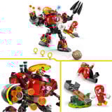 LEGO Sonic the Hedgehog - Knuckles vs. Dr. Eggman Egg Crusher mecha, Jouets de construction 77005