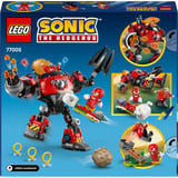 LEGO Sonic the Hedgehog - Knuckles vs. Dr. Eggman Egg Crusher mecha, Jouets de construction 77005