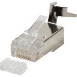 LogiLink Prise modulaire RJ45 Cat. 8.1/ Cat. 6A, Prise de courant 10 pièces