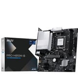 MSI PRO H810M-B carte mère Intel H810 LGA 1851 (Socket V1) micro ATX carte mère socket 1851 Intel, LGA 1851 (Socket V1), Intel Core Ultra (Series 2), DDR5-SDRAM, 128 Go, Non-ECC