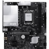 MSI PRO H810M-B carte mère Intel H810 LGA 1851 (Socket V1) micro ATX carte mère socket 1851 Intel, LGA 1851 (Socket V1), Intel Core Ultra (Series 2), DDR5-SDRAM, 128 Go, Non-ECC