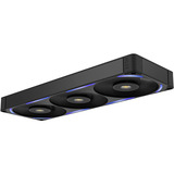 NZXT F360X RGB ventilateurs de boîtier Noir, 3 pièces, 360 x 120 x 30 mm, PWM