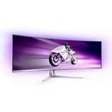Philips Evnia 49M2C8900 QD OLED 48.9" Moniteur UltraWide gaming incurvé  Blanc, 2x HDMI, 1x DisplayPort, USB-A 3.2, USB-C 3.2, 240Hz