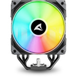 Sharkoon A50 RGB Refroidisseur CPU Noir, Connecteur de ventilateur PWM à 4 broches