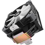Sharkoon A50 RGB Refroidisseur CPU Noir, Connecteur de ventilateur PWM à 4 broches