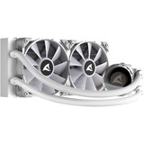 Sharkoon S80 RGB Blanc, Watercooling Blanc, Connecteur de ventilateur PWM à 4 broches