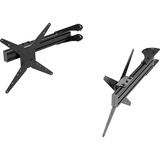 Trak Racer Bras de fixation en aluminium pour triple, Support de moniteur Noir