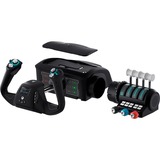 Turtle Beach VelocityOne Flight, Yoke Noir, Xbox Series X|S, Xbox One, PC Windows