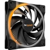 be quiet! Light Wings PWM high-speed ventilateur de boîtier RGB  Noir, 140 x 140 x 25 mm, Ventilateur, 14 cm, 2200 tr/min, 121,82 m³/h, Noir