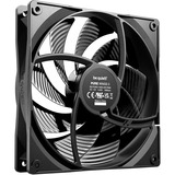 be quiet! Pure Wings 3 PWM high-speed ventilateur de boîtier Noir, 140 x 140 x 25 mm, Ventilateur, 14 cm, 1800 tr/min, 122,6 m³/h, Noir
