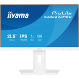 iiyama ProLite XUB2293HSU-W7 21.5" Moniteur Blanc (mat), 1x DisplayPort, 1x HDMI, 2x USB-A