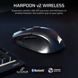 Corsair Corsair HARPOON V2 Wireless bk, Souris gaming Noir