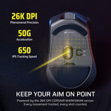 Corsair Corsair HARPOON V2 Wireless bk, Souris gaming Noir