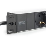 Digitus DN-95411 Noir/en aluminium, 3x prises