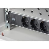 Digitus DN-95411 Noir/en aluminium, 3x prises