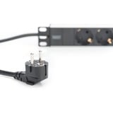 Digitus DN-95411 Noir/en aluminium, 3x prises