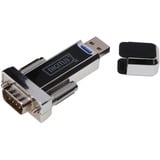 Digitus USB > serial, Adaptateur Noir, 0,8 mètres