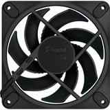 Fractal Design Momentum 12 RGB Black, Ventilateur de boîtier Noir, Connecteur PWM à 4 broches, ARGB Gen 2 (16 LED)