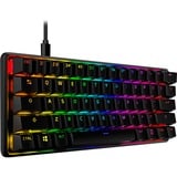 HyperX Alloy Origins 60, clavier gaming Noir, Layout États-Unis, HyperX Red